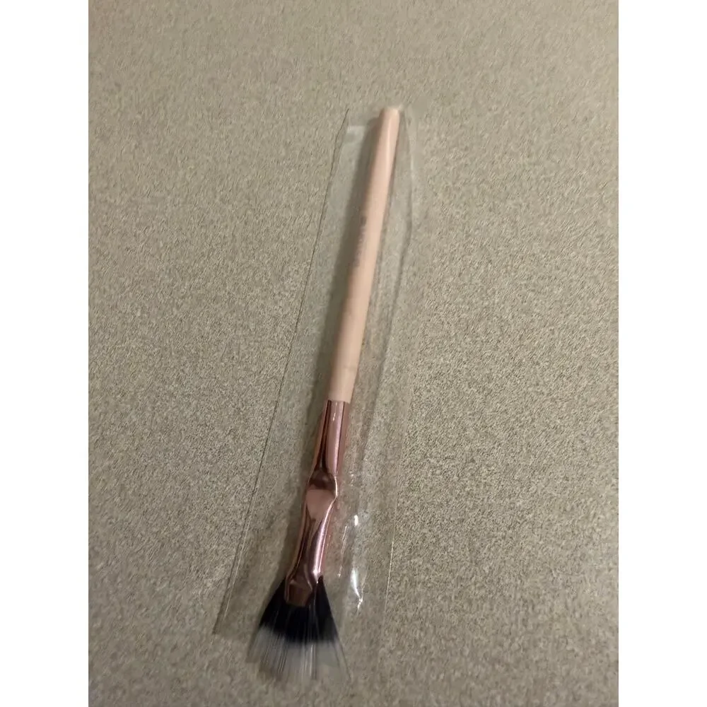 BESTOPE Pro Travel Makeup Brush Set Rose Gold with Mirror Case Sponges USB